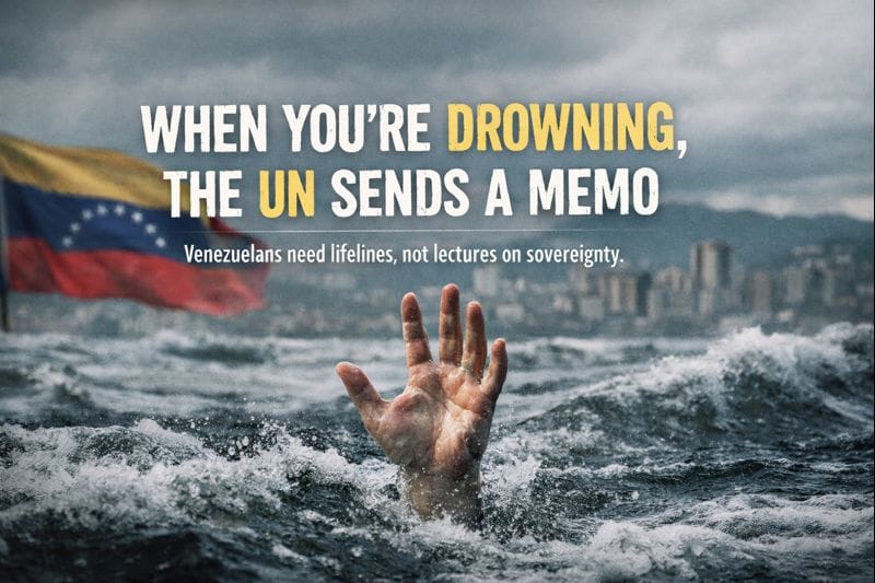 About Venezuela: When You are Drowning, the UN Sends a Memo